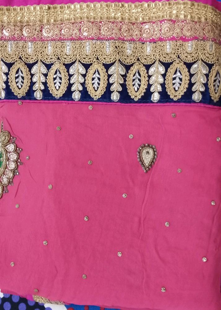 Hand Work Saree For Women