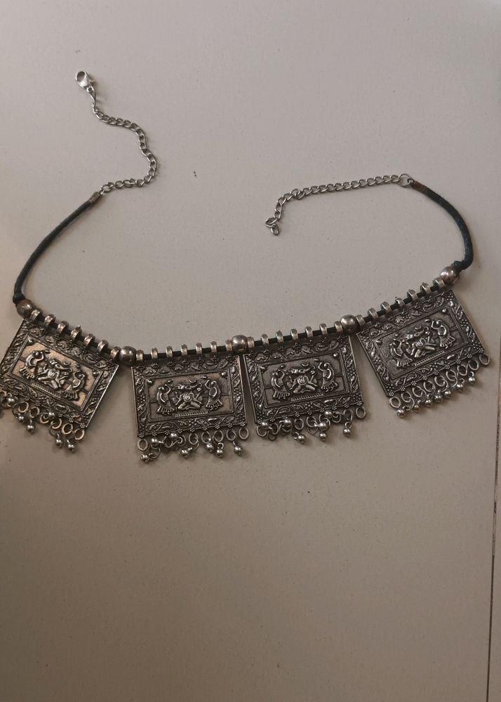 Oxidised Necklace