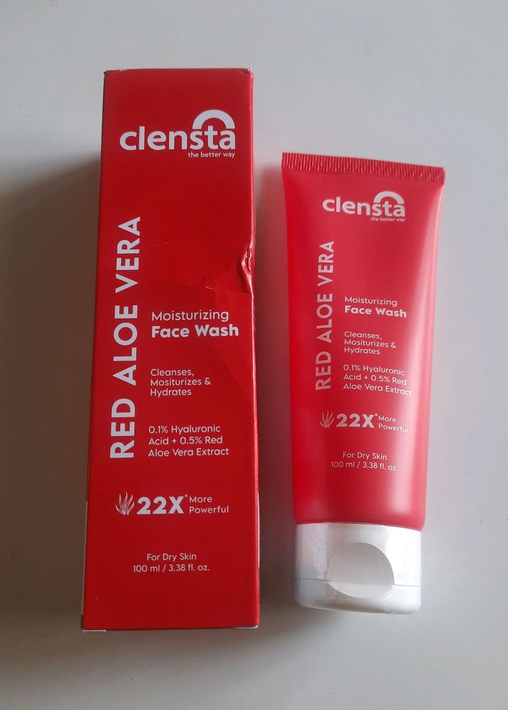 Sealed) Moisturizing Face Wash For Dry Skin