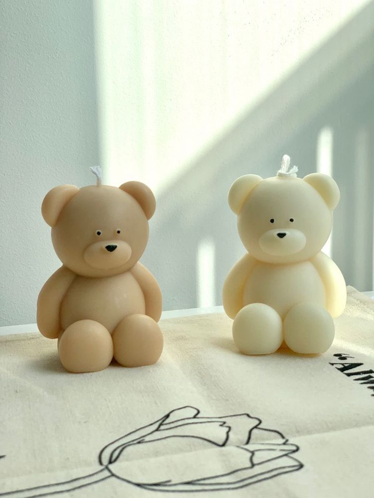 10 Teddy Bear Candle