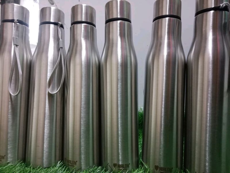 Stainless Steel Bottles Pack Of 6