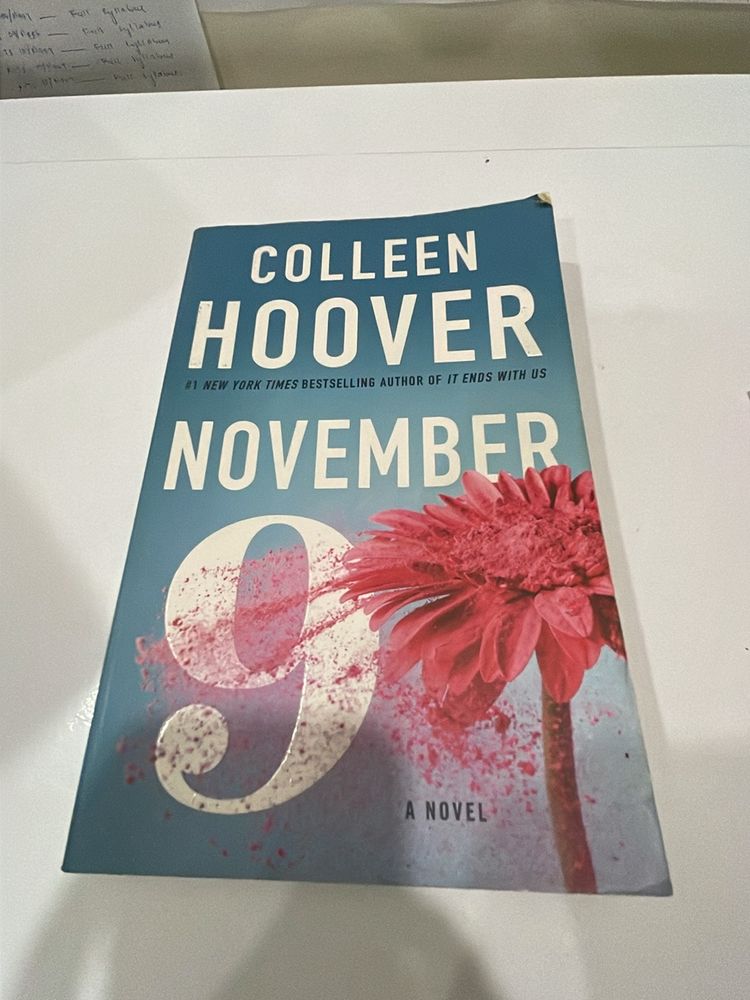 November 9 By Colleen Hoover