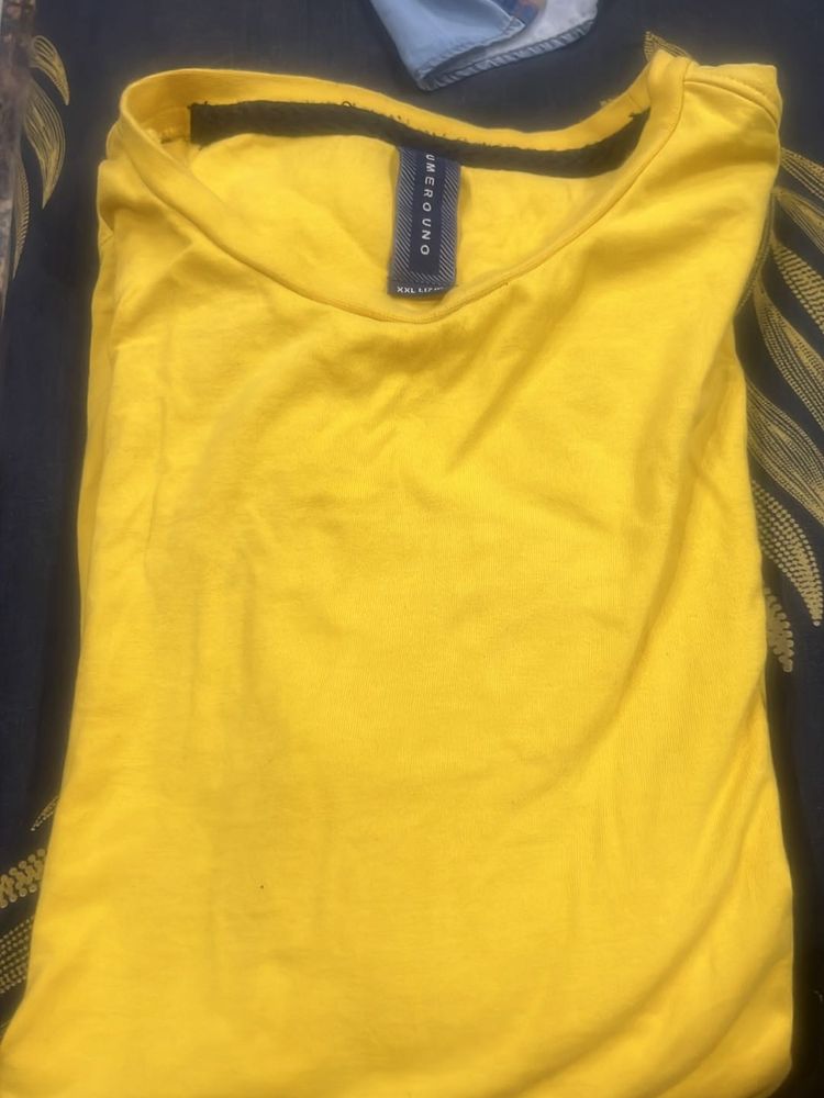 Numeruno- XXL - Yellow - Long Sleeve Winter