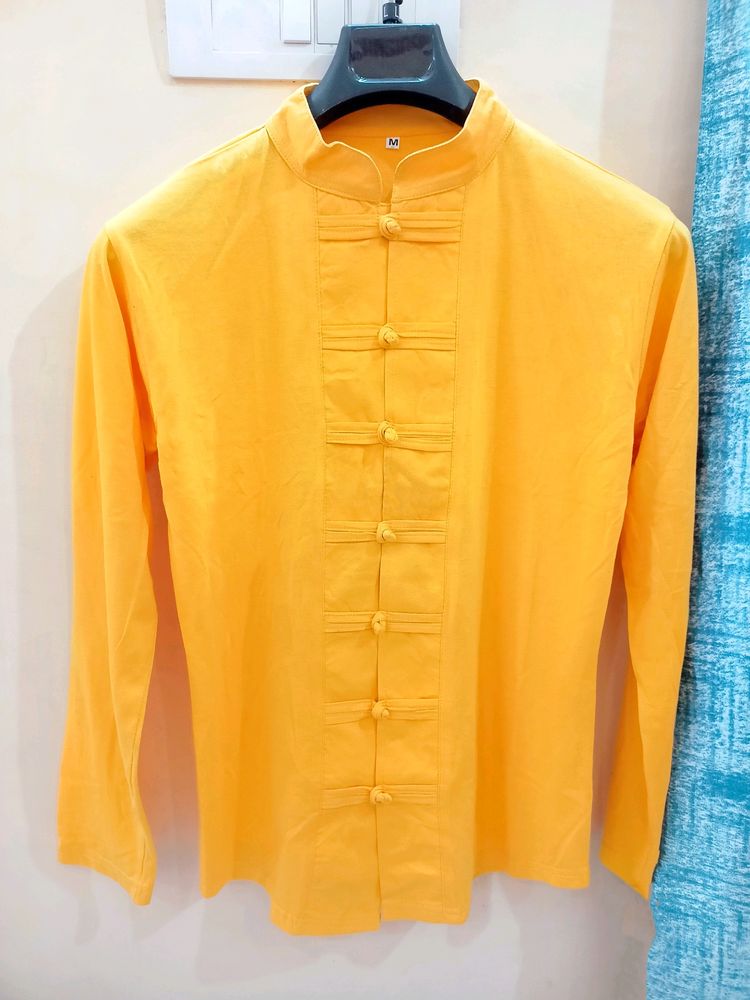 YELLOW Men's Jacket And Shrug