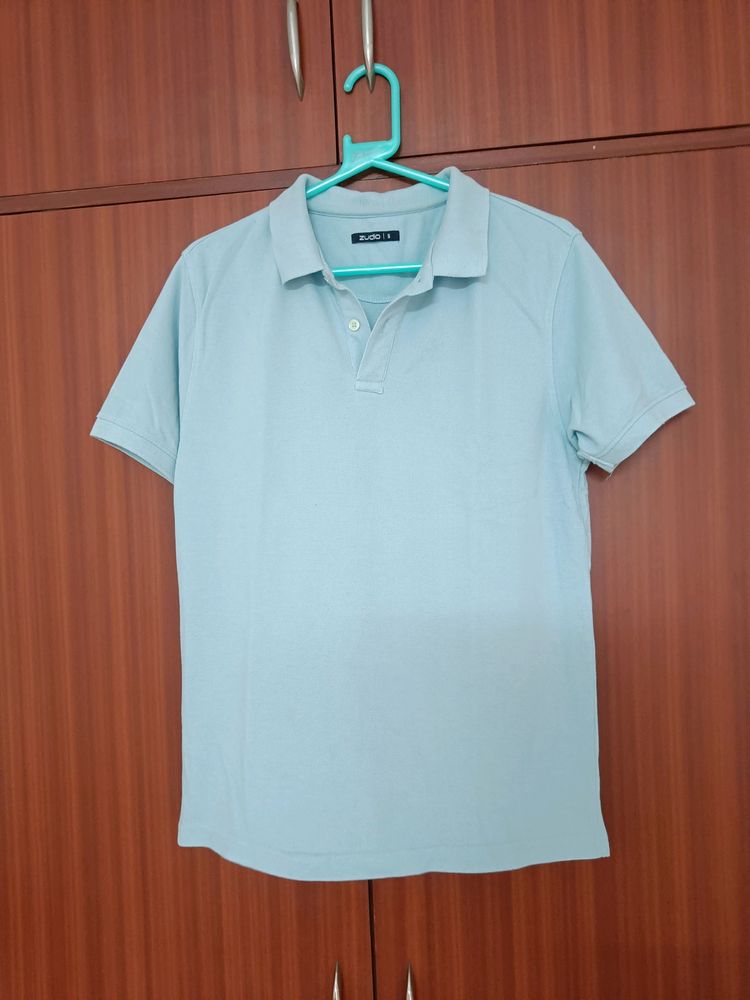 Men's Zudio Blue Polo Shirt
