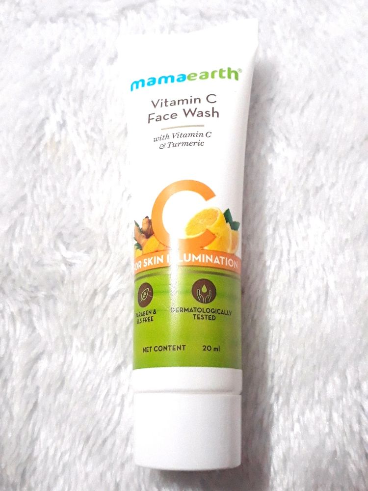 Mamaearth Vitamin C Face Wash Mini Pack