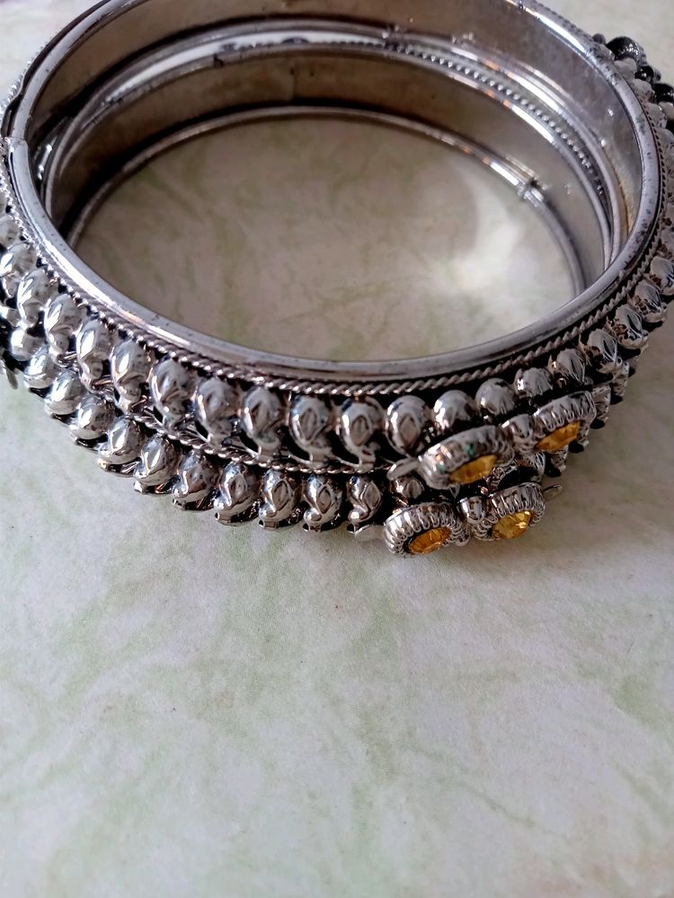 Silver Bangles