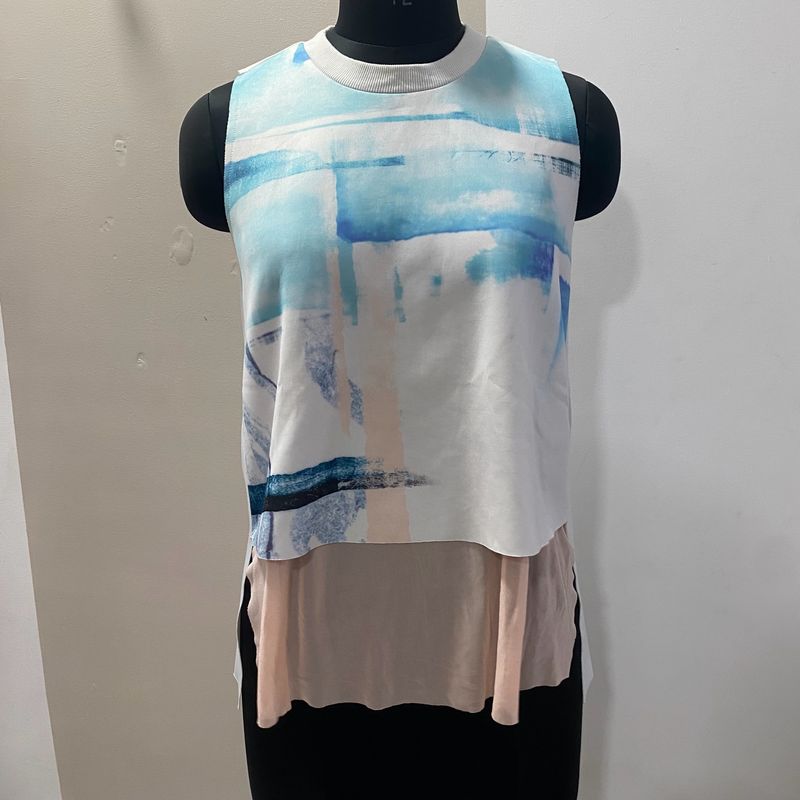 Abstract Print Top