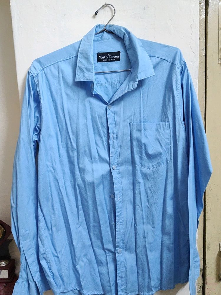 Formal Shirt For Men (Blue)