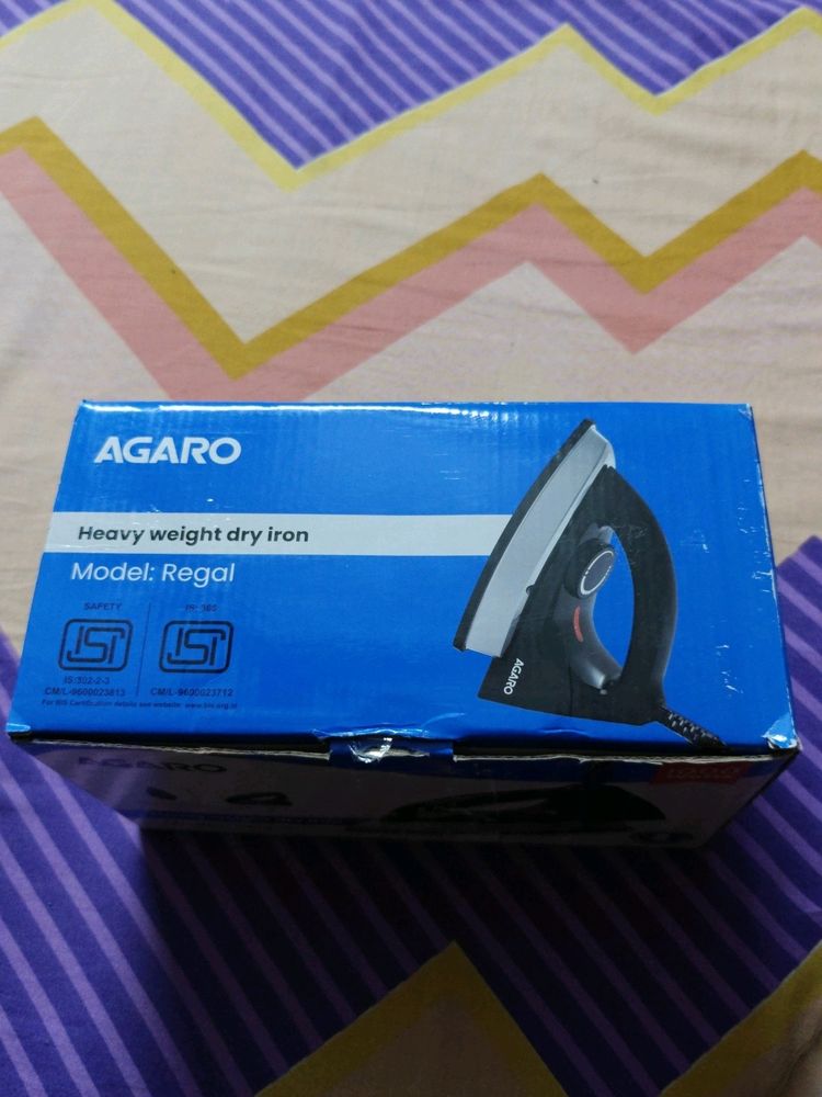 Heavy Weight Dry Iron