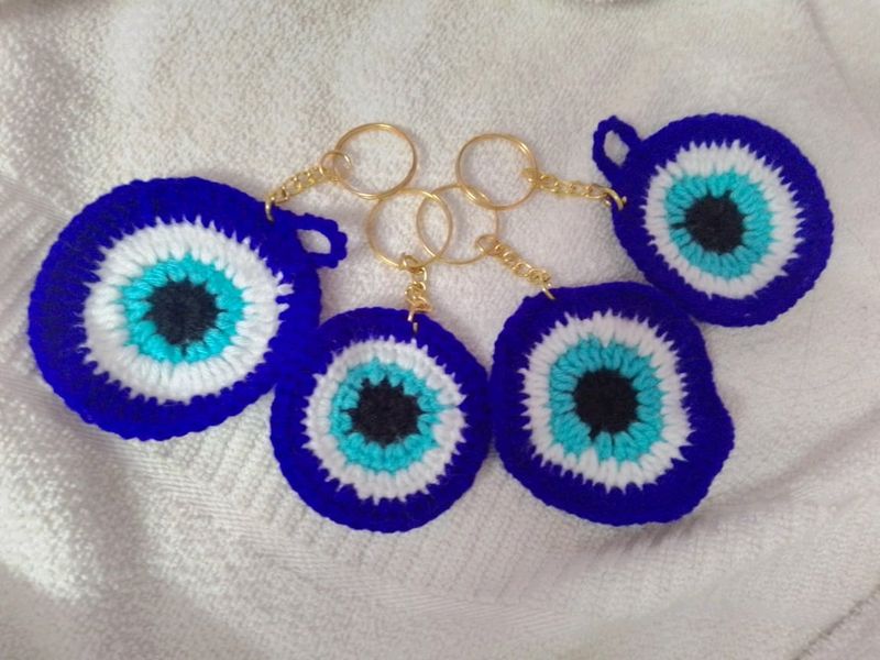 Crochet Keychains Done By My Sister Priya