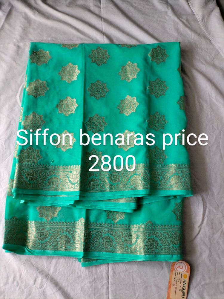 Chiffon Benarasi Saree