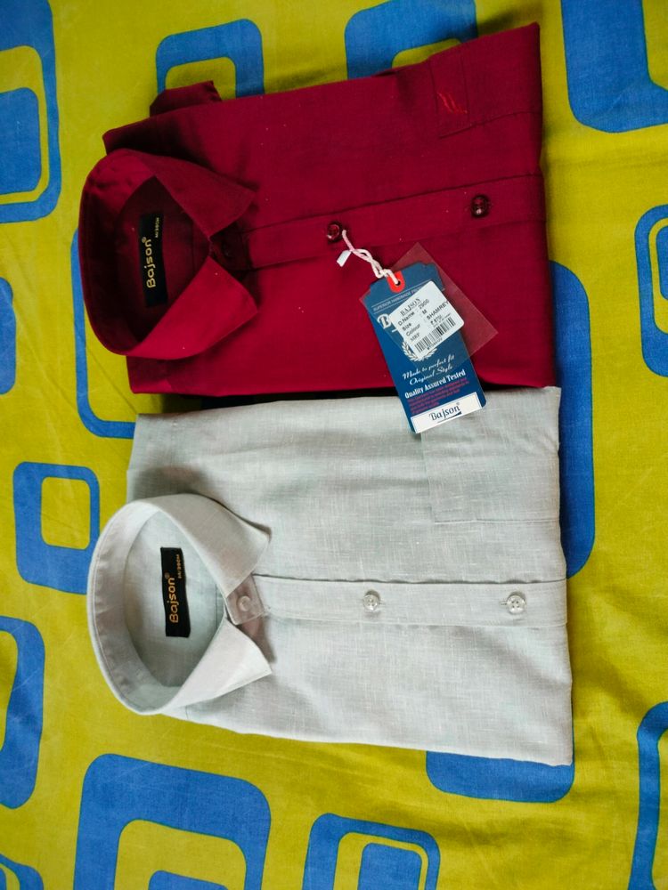 Men's Shirt Combo Of 2.