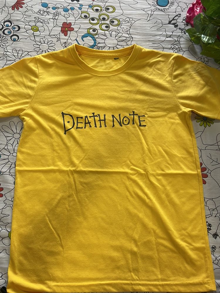 Yellow Death Note Tshirt