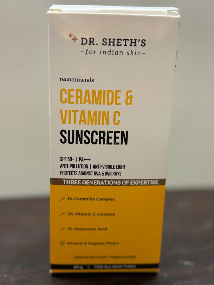 Dr Sheth’s Ceramide And Vitamin C 80g