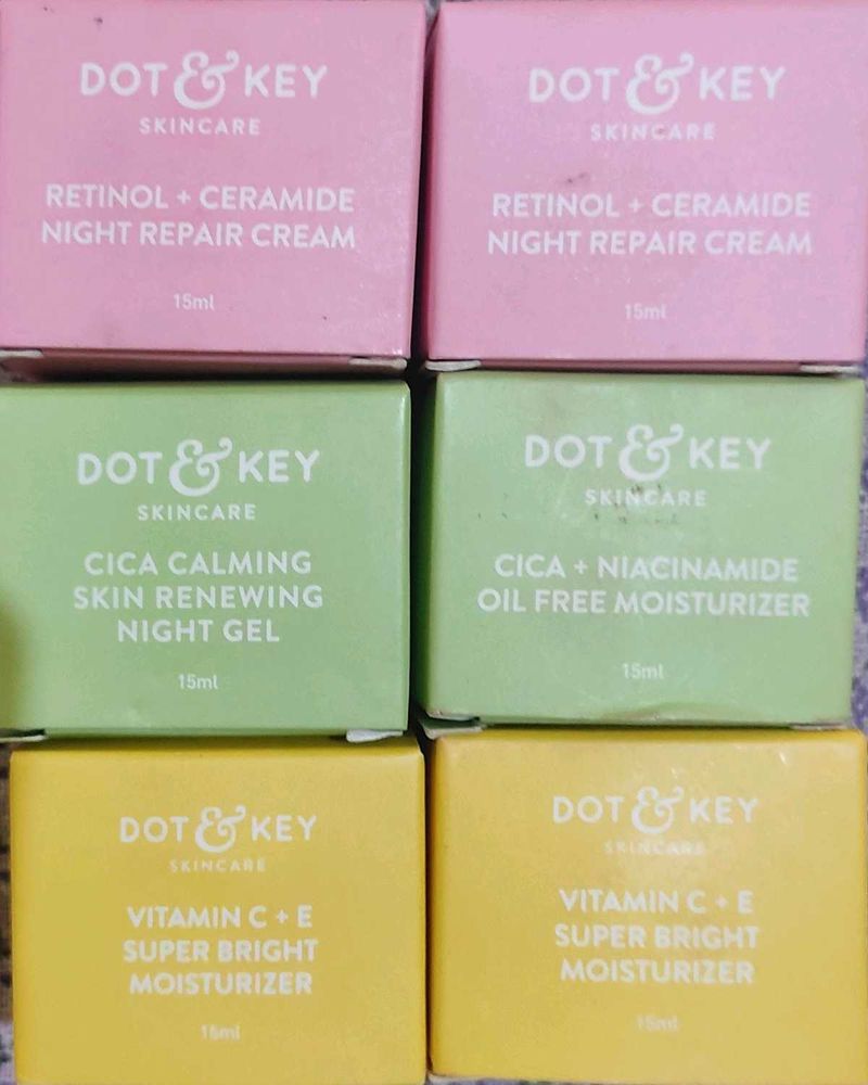 😍Pack Of 6 Dot And Key Skin Care Combo..😍