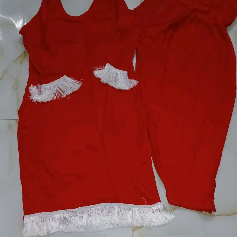 Red Salwar Suit