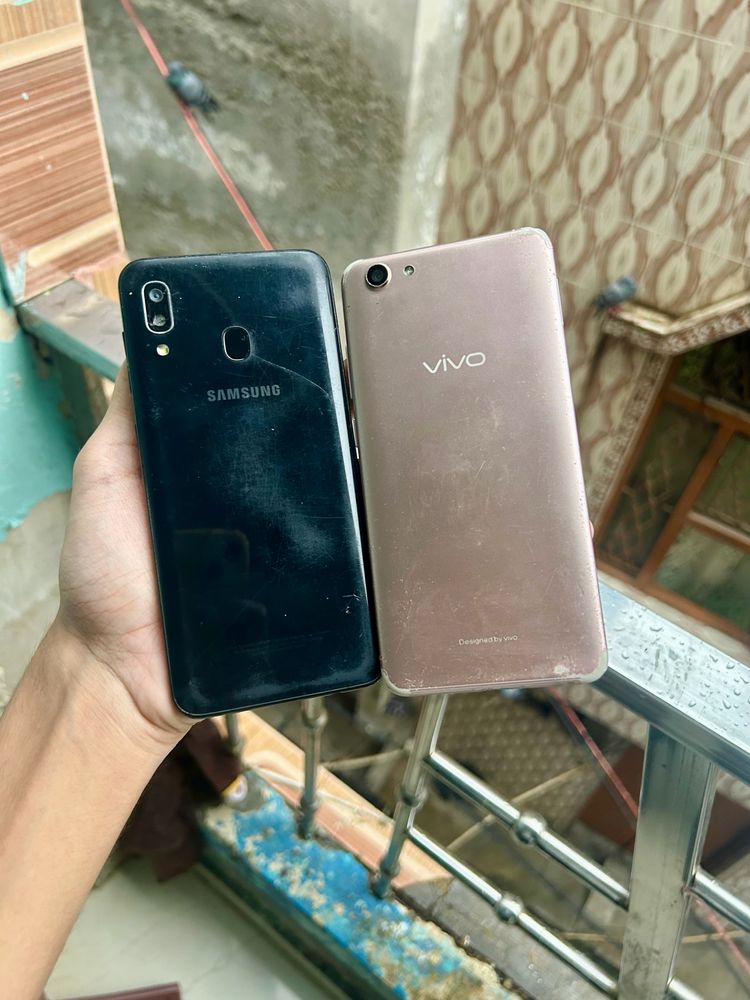 Samsung M10s And Vivo Y71 Combo