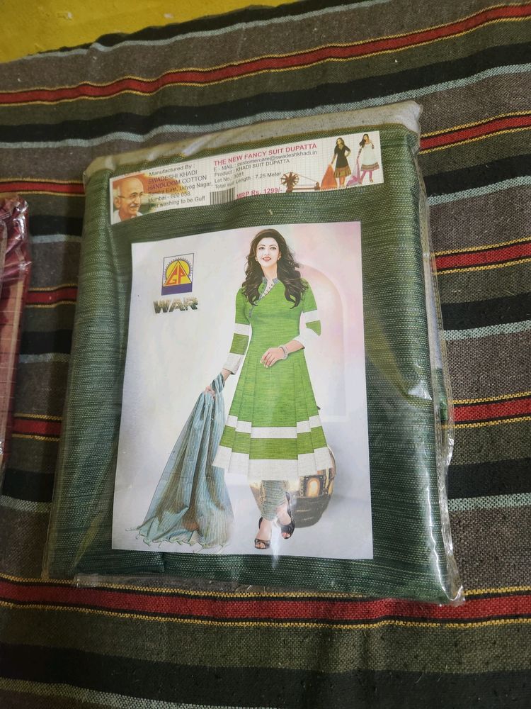 Khadi Khan Dress Material