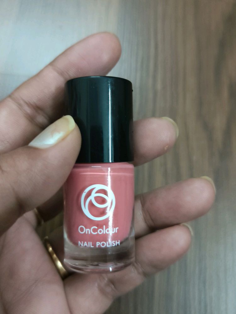 Oriflame Oncolour Peach Pink Nail Polish