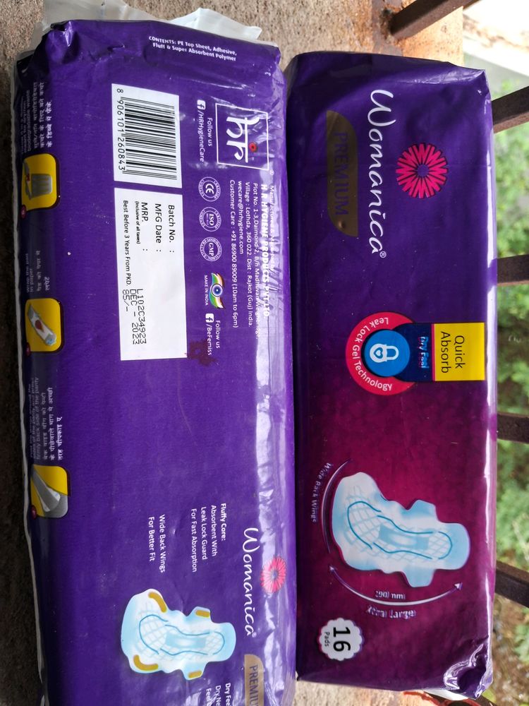 Sanitary Pads XL 5pkt Combo