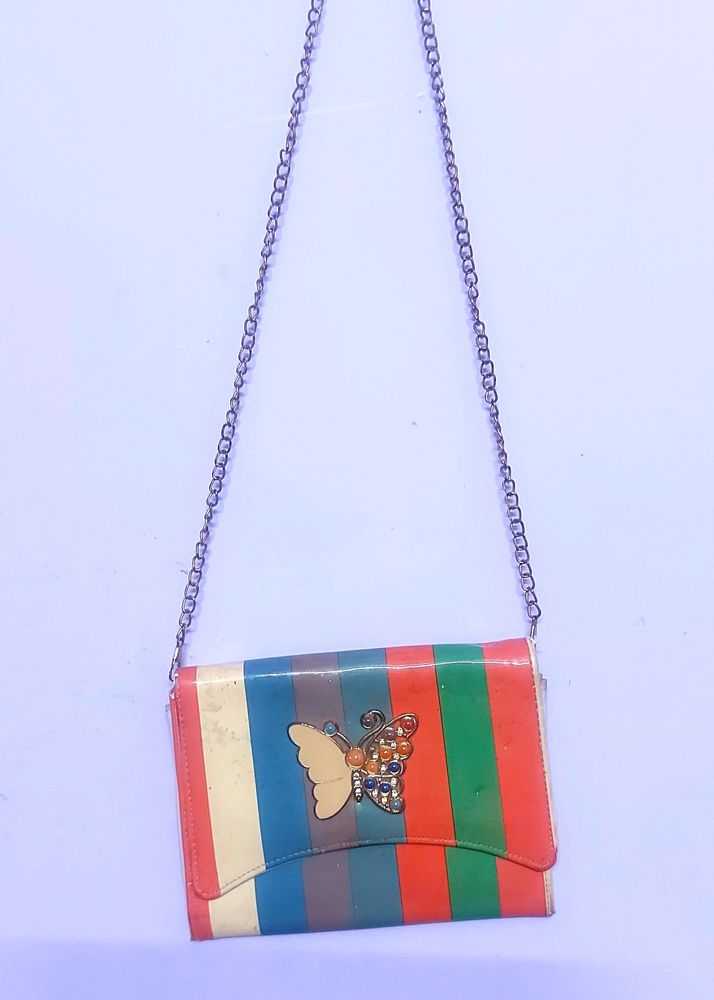 Sling Clutch Multi Colour