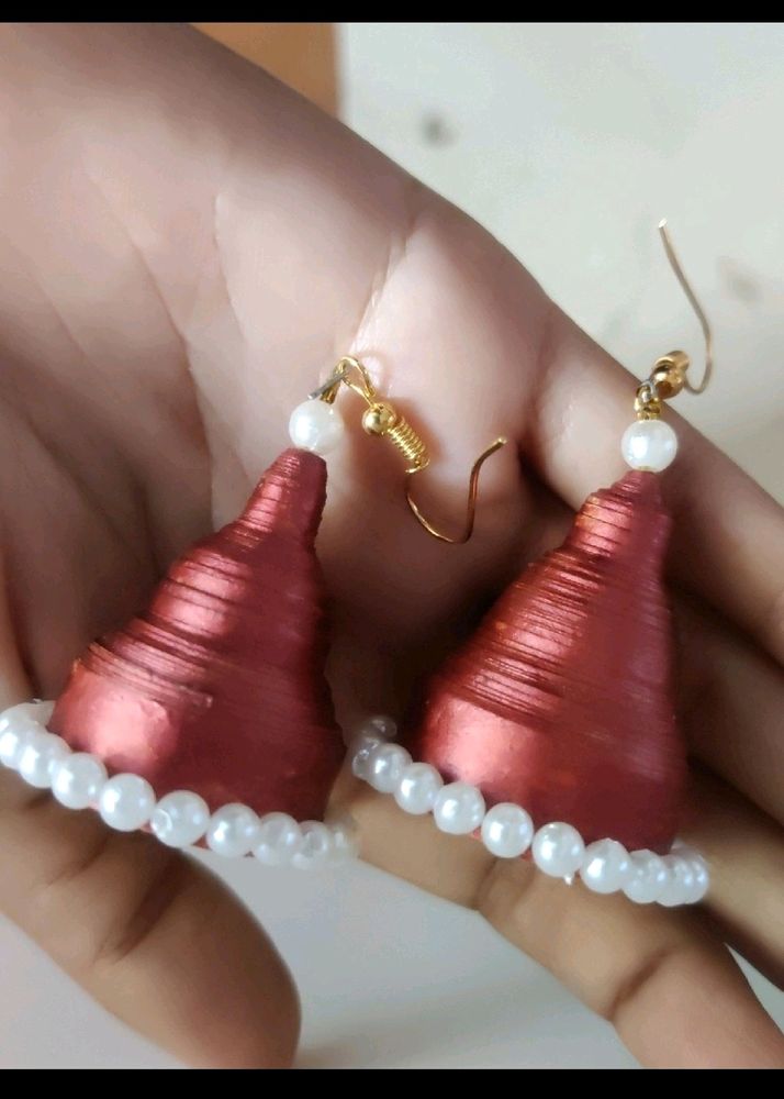 Red Jhumka