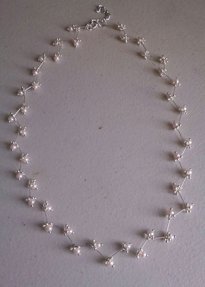 Korean Pearl Necklace Choker