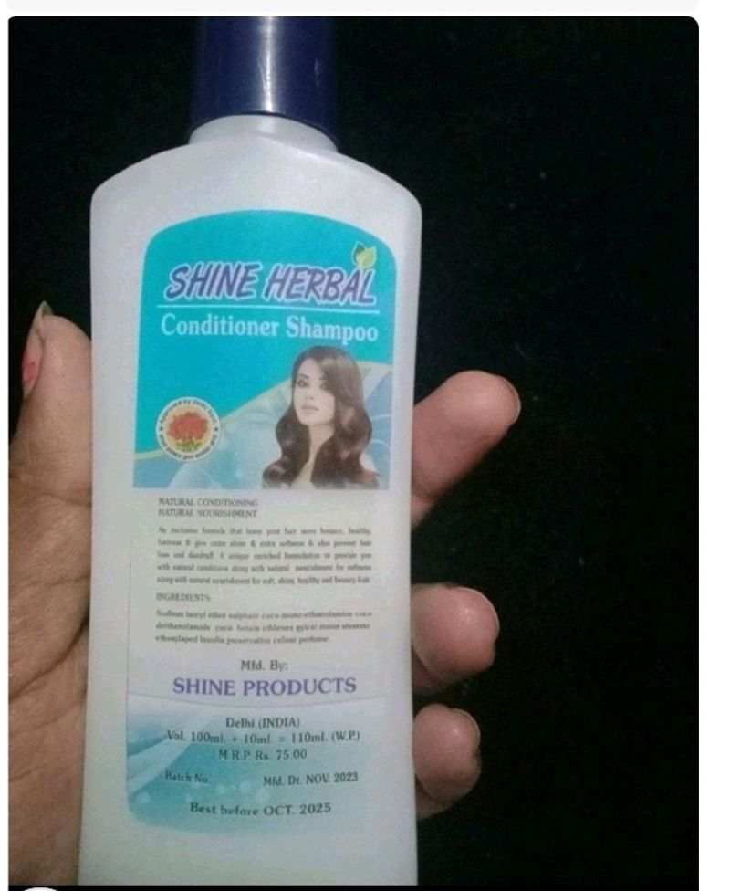 Shine Herbal Conditioner Shampoo