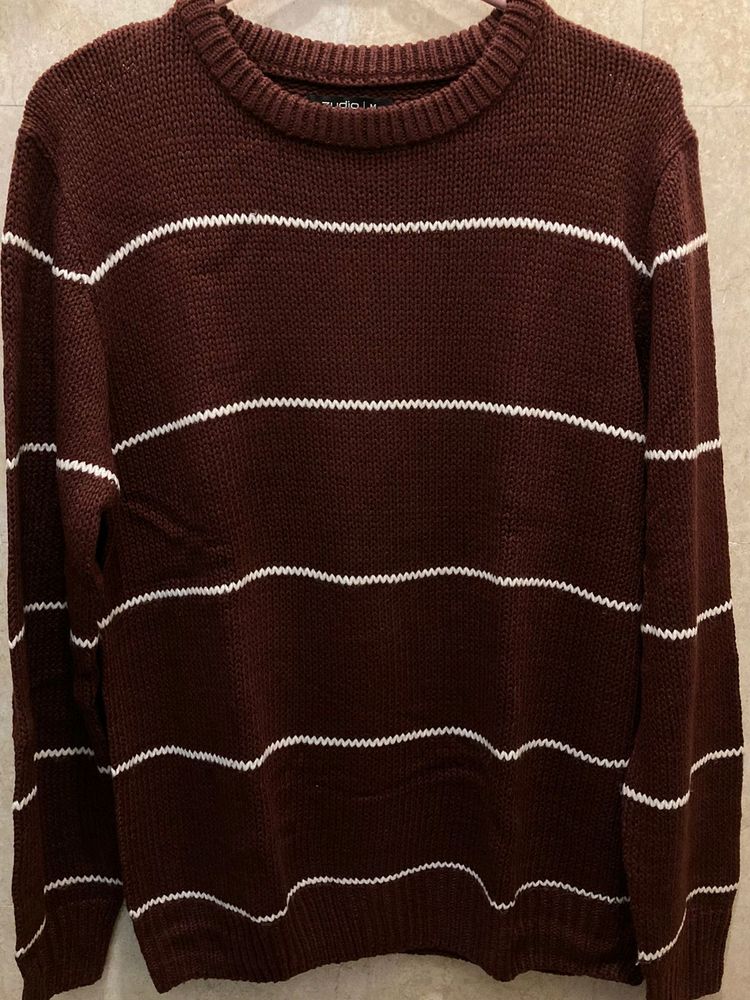 ZUDIO Men Knit Woollen Pullover.