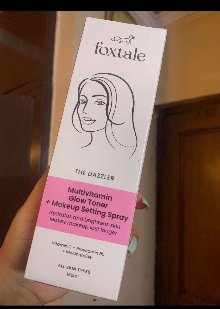 Foxtail Glow Toner + Makeup Setting Spray