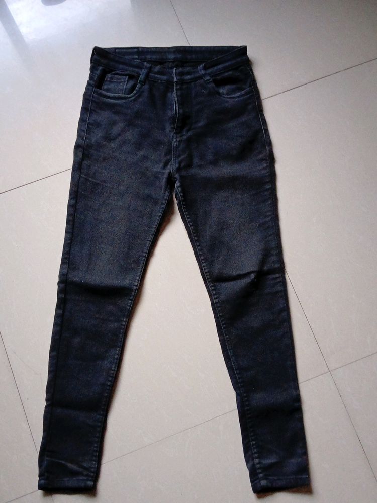 Women Black Slim Fit High Rise Jeans