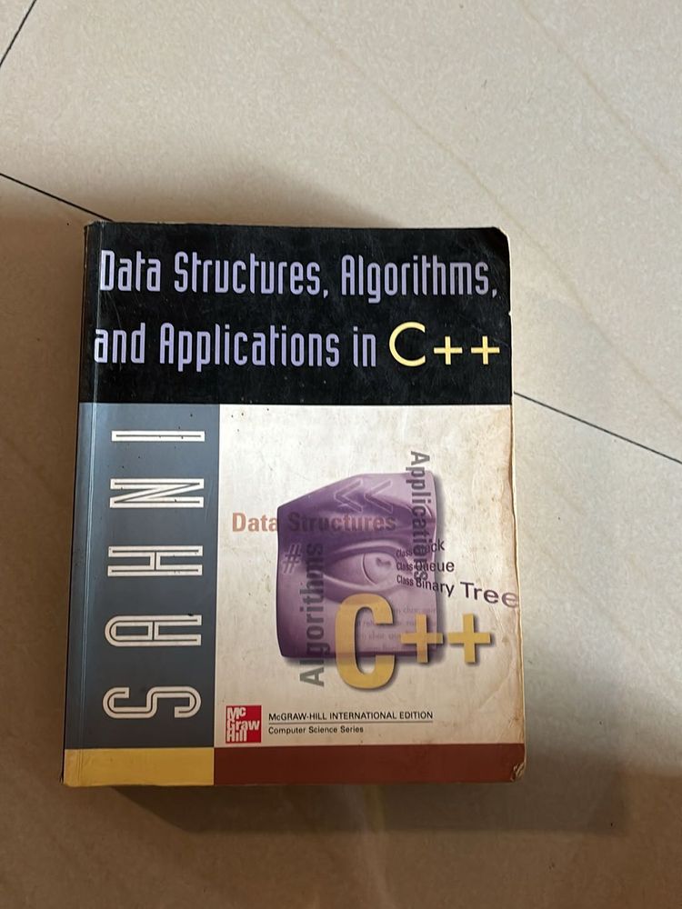 Data Structures, Algorithms, Applications In C++