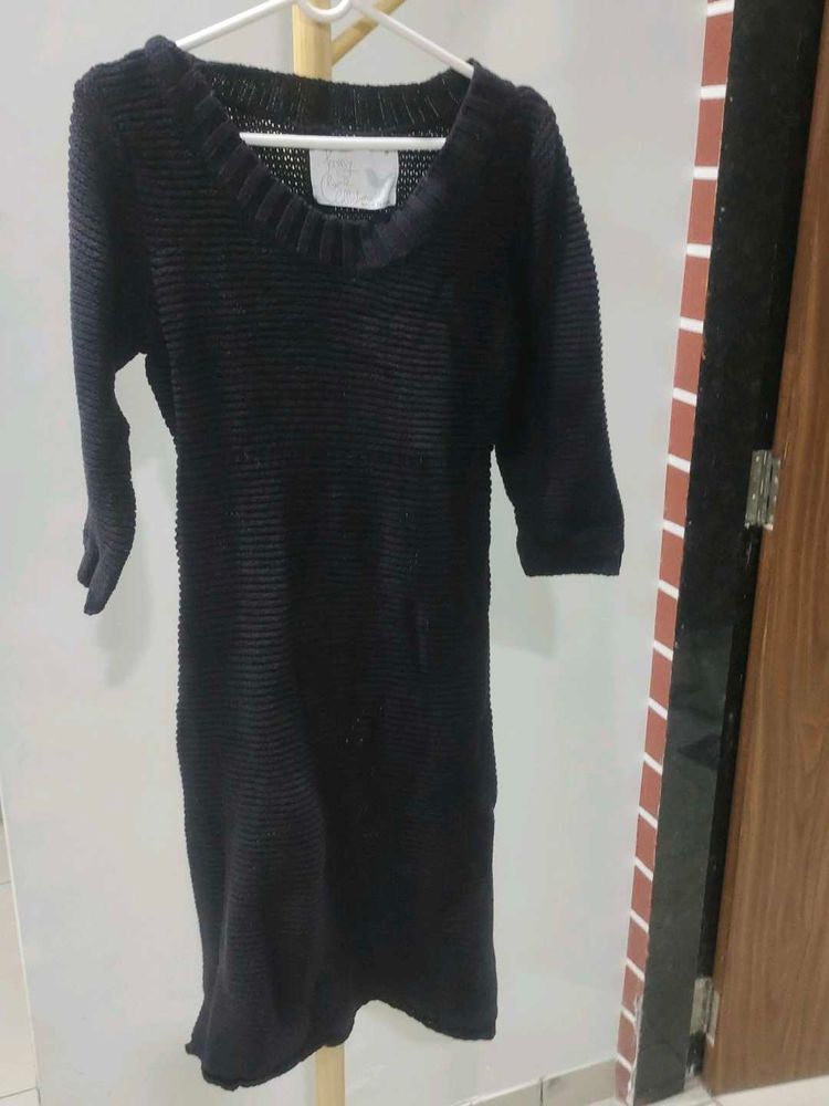 Knitted Woolen Dress