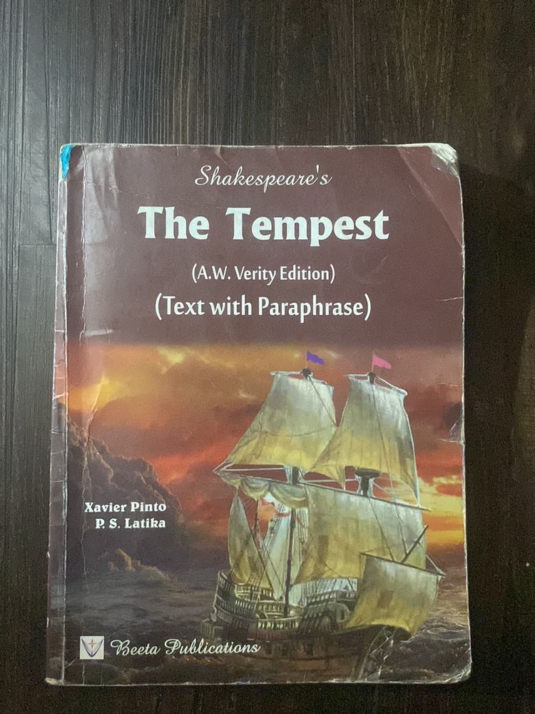 THE TEMPEST TEXT WITH PARAPHRASE