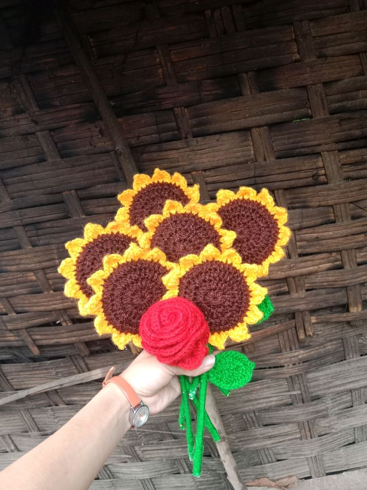 Crochet Sunflower