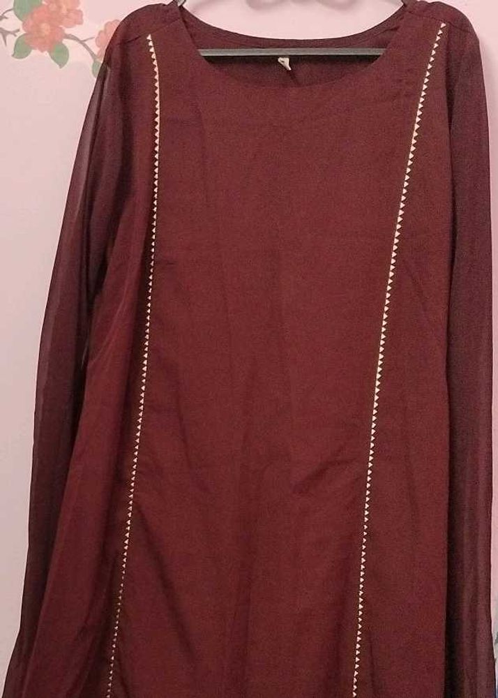 Long-sleeve Kurta Set