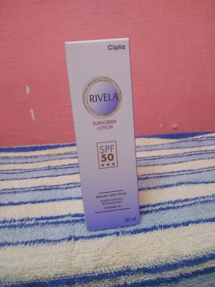 Cipla Rivela Sunscreen Lotion SPF 50 PA+++