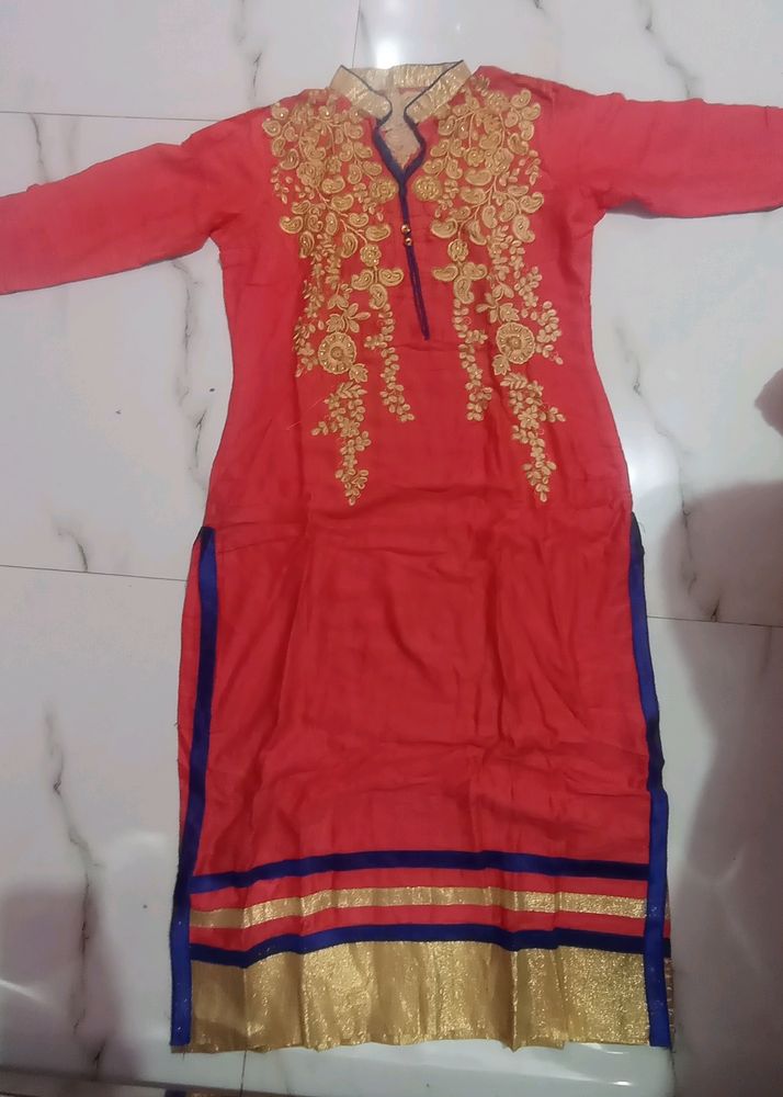 Collar Neck Fancy Kurta