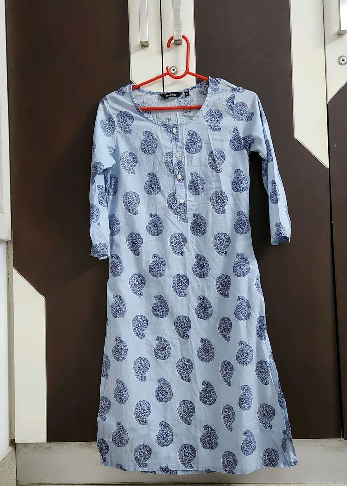 Blue Kurti