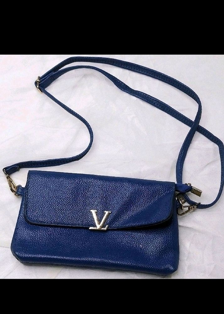 Beautiful Royal Blue Sling Bag