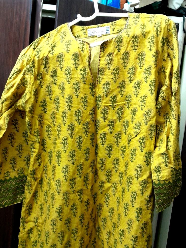 Yellow Kurta