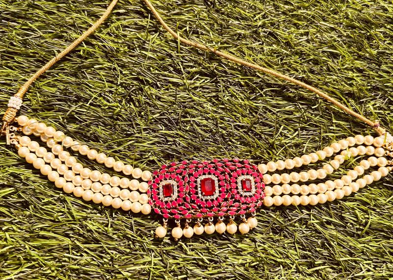 Rubans Moti Necklace