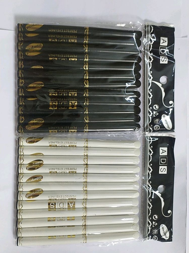 Ads Black Kajal Pack Of 12 Brand New Seal