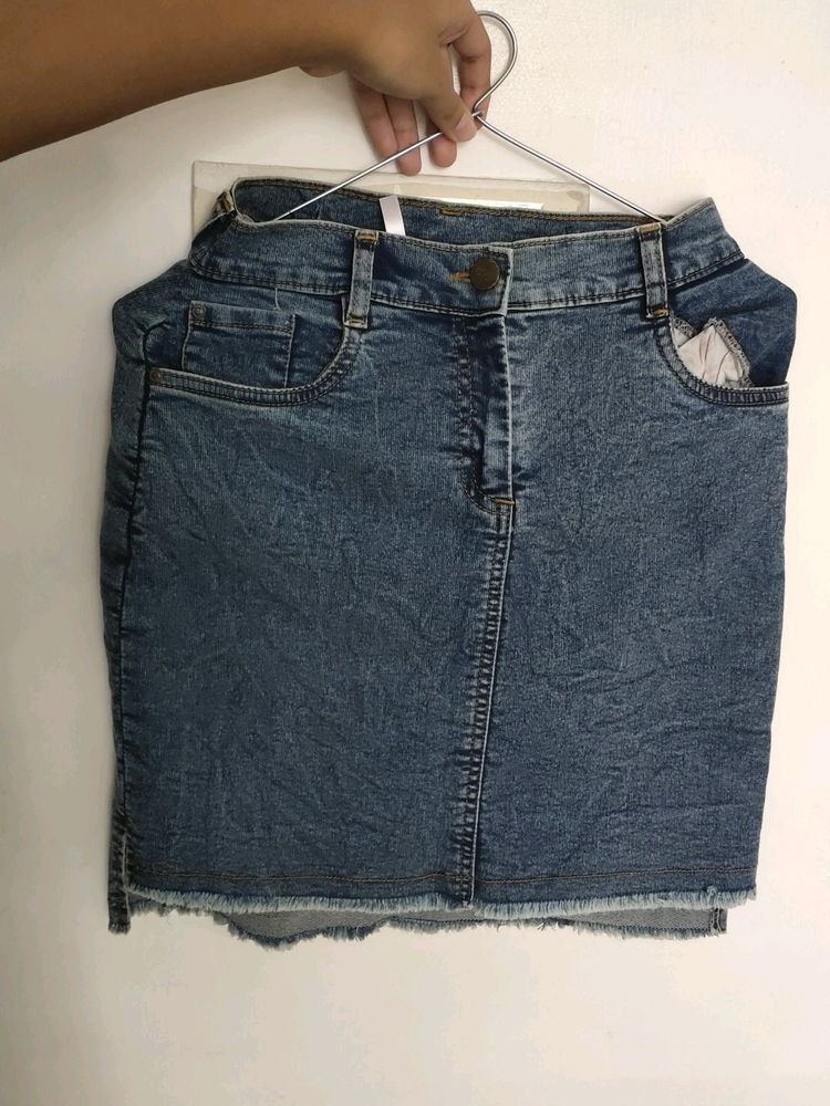 Denim Skirt