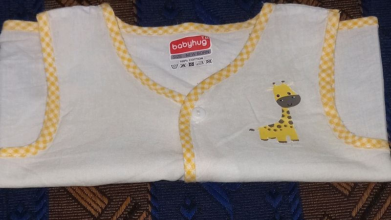 100% Cotton Branded Dress For Baby