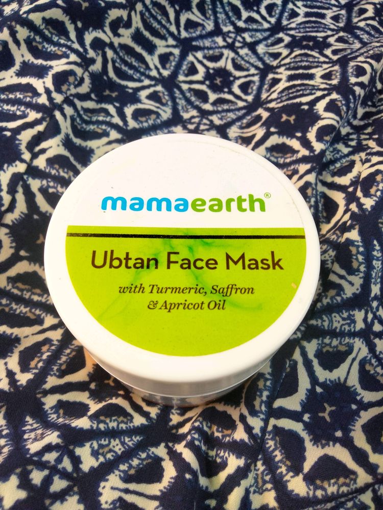 Mama Earth Uptan face mask