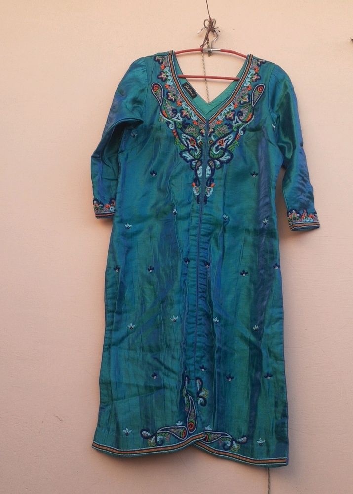 Front Open Straight Kurti