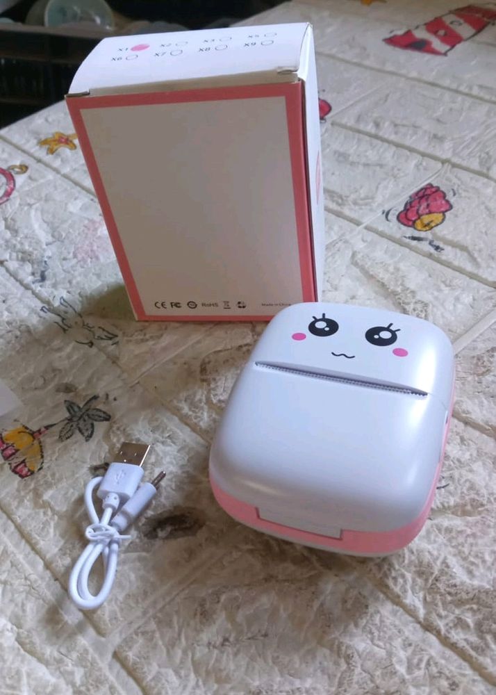 POCKET MINI PRINTER, MOBILE PHONE BLUETOOTH CONNEC