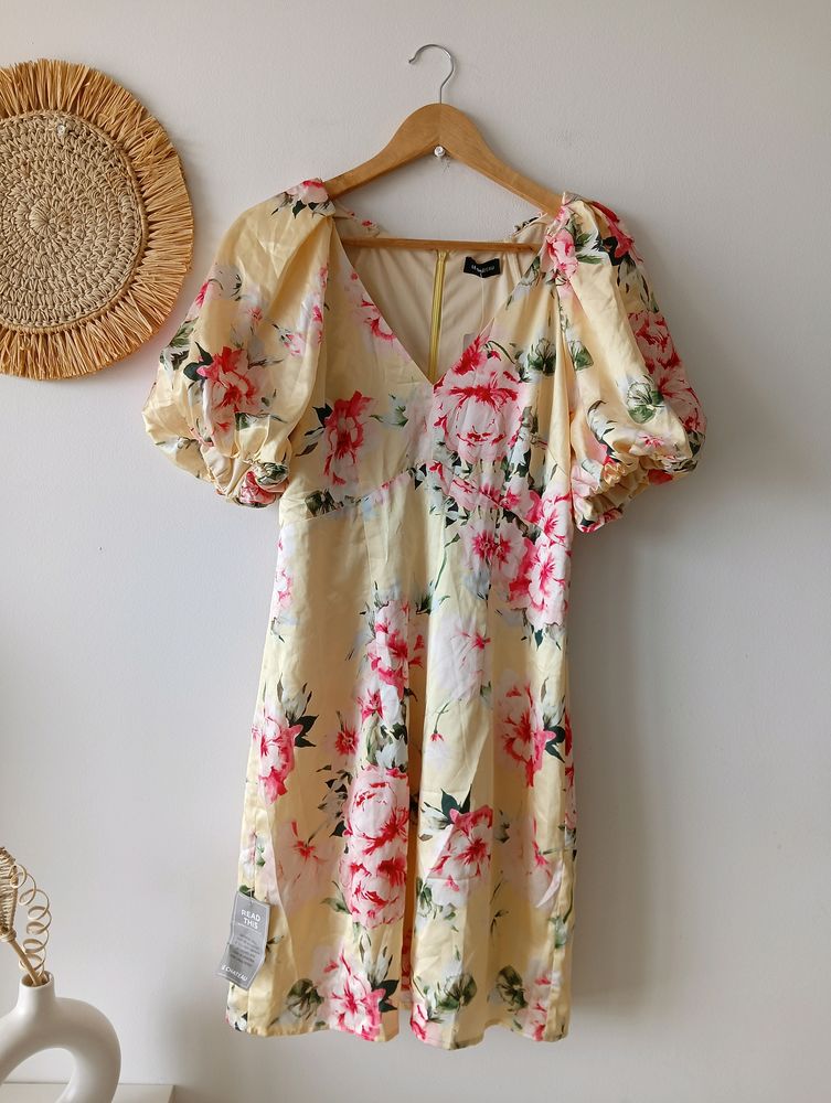 Le Chateau Floral Dress From France